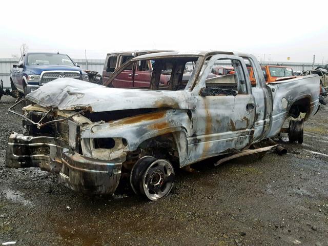 1B7KF2364YJ125267 - 2000 DODGE RAM 2500 BURN photo 2