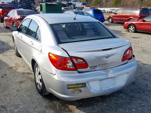 1C3LC46J28N235711 - 2008 CHRYSLER SEBRING LX SILVER photo 3