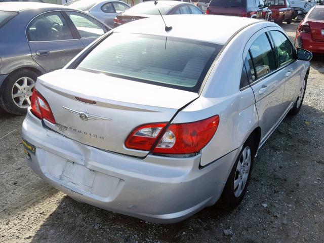 1C3LC46J28N235711 - 2008 CHRYSLER SEBRING LX SILVER photo 4