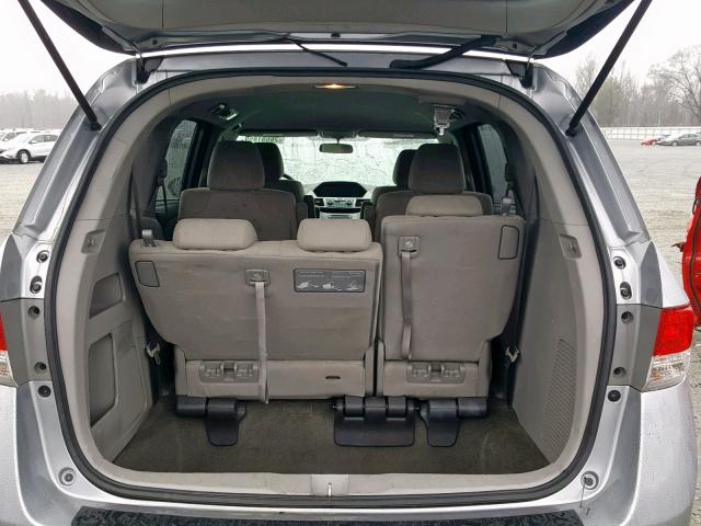 5FNRL5H21GB055621 - 2016 HONDA ODYSSEY LX GRAY photo 9