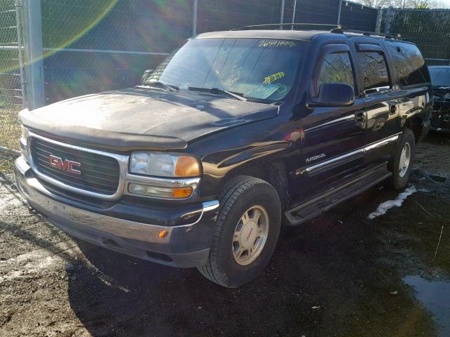 1GKFK16T61J249978 - 2001 GMC YUKON XL K BLACK photo 2