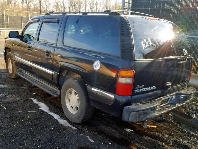 1GKFK16T61J249978 - 2001 GMC YUKON XL K BLACK photo 3