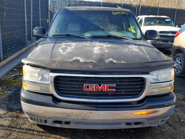 1GKFK16T61J249978 - 2001 GMC YUKON XL K BLACK photo 9