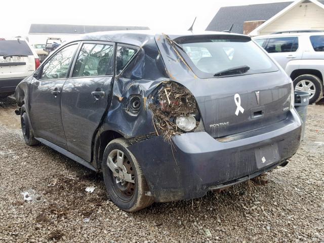 5Y2SL67019Z449334 - 2009 PONTIAC VIBE GRAY photo 3