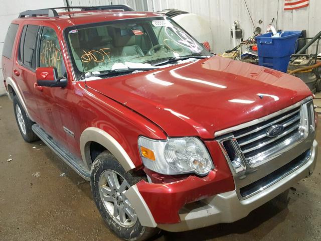 1FMEU74E18UA84743 - 2008 FORD EXPLORER E RED photo 1