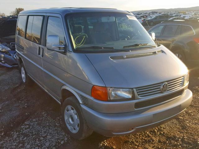 WV2KH4705YH138789 - 2000 VOLKSWAGEN EUROVAN GL GRAY photo 1