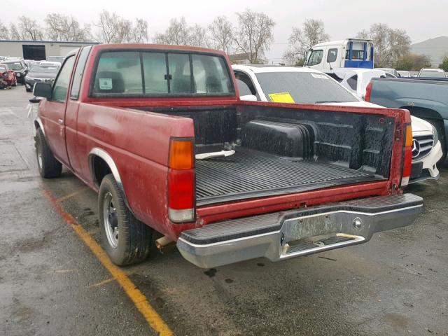 1N6SD16S3MC352941 - 1991 NISSAN TRUCK KING BURGUNDY photo 3