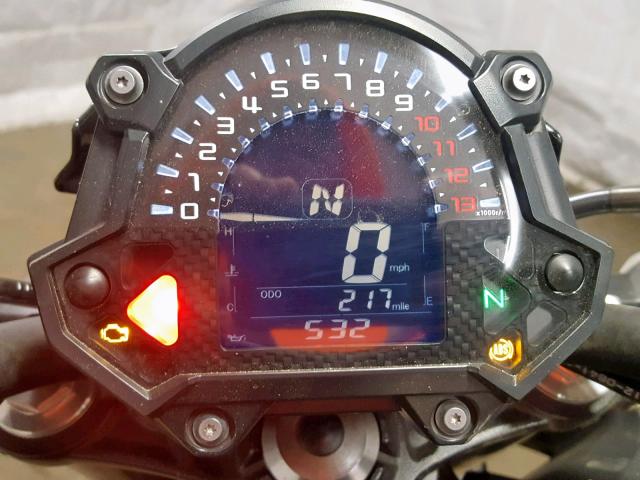 JKAEREH16HDA01144 - 2017 KAWASAKI ER650 H BLACK photo 8