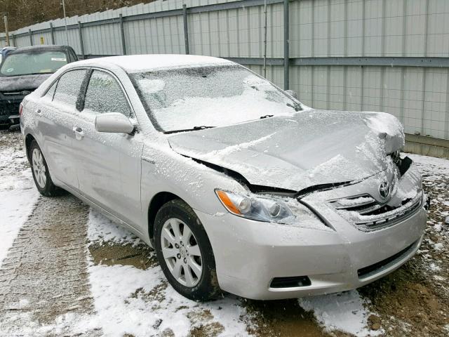 4T1BB46K19U072846 - 2009 TOYOTA CAMRY HYBR SILVER photo 1