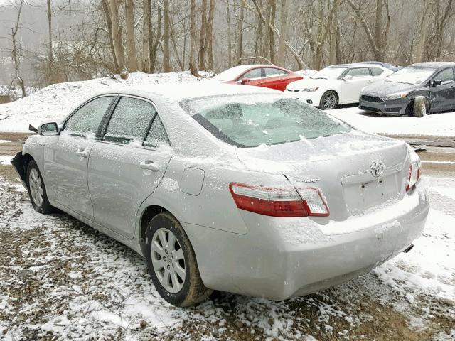 4T1BB46K19U072846 - 2009 TOYOTA CAMRY HYBR SILVER photo 3