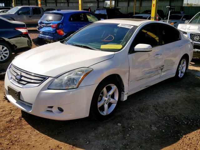 1N4BL2AP3BN489707 - 2011 NISSAN ALTIMA SR WHITE photo 2