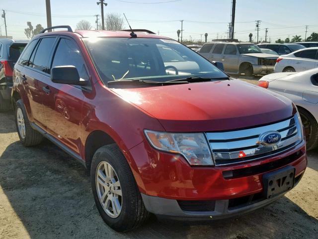 2FMDK36C57BA70001 - 2007 FORD EDGE SE RED photo 1