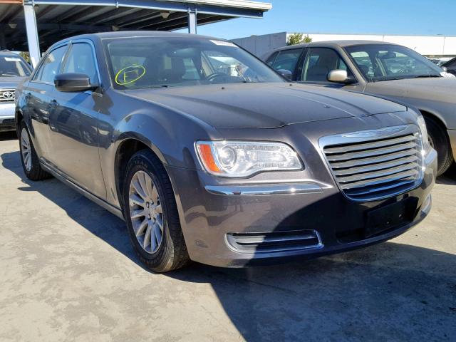 2C3CCAAGXDH745446 - 2013 CHRYSLER 300 GRAY photo 1