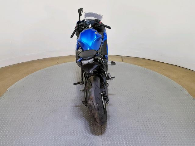 JKAEXEJ16JDA02574 - 2018 KAWASAKI EX650 J ლურჯი ფოტო 9