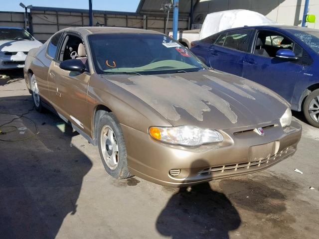 2G1WW12E159187276 - 2005 CHEVROLET MONTE CARL GOLD photo 1