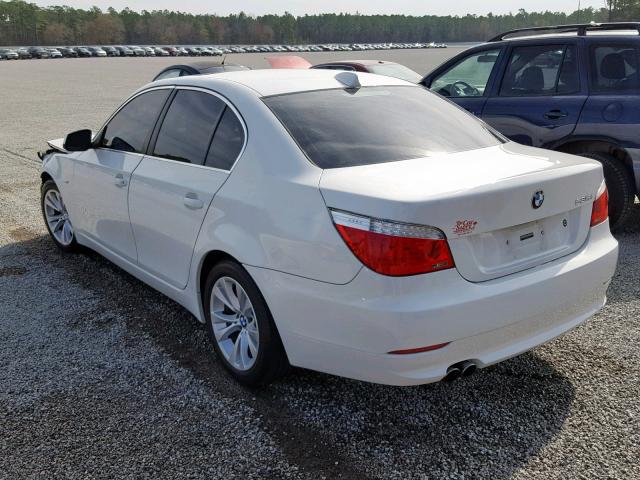 WBANW1C51AC167577 - 2010 BMW 535 I WHITE photo 3