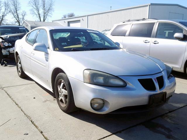 2G2WS522241152506 - 2004 PONTIAC GRAND PRIX SILVER photo 1