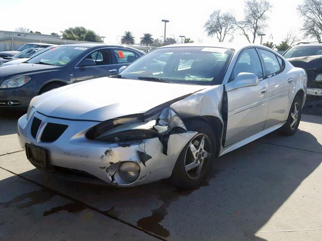 2G2WS522241152506 - 2004 PONTIAC GRAND PRIX SILVER photo 2
