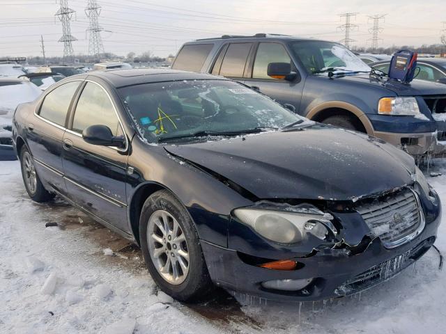 2C3AE66GX1H668192 - 2001 CHRYSLER 300M BLACK photo 1