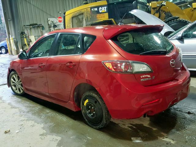 JM1BL1H64A1329343 - 2010 MAZDA 3 S RED photo 3