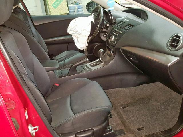 JM1BL1H64A1329343 - 2010 MAZDA 3 S RED photo 5