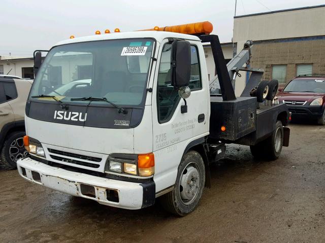 JALE5B14X37902279 - 2003 ISUZU NQR WHITE photo 2