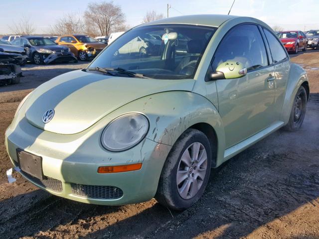 3VWPW31C98M509789 - 2008 VOLKSWAGEN NEW BEETLE Yaşıl foto 2