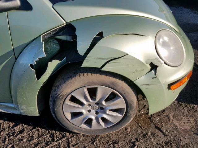 3VWPW31C98M509789 - 2008 VOLKSWAGEN NEW BEETLE Yaşıl foto 9