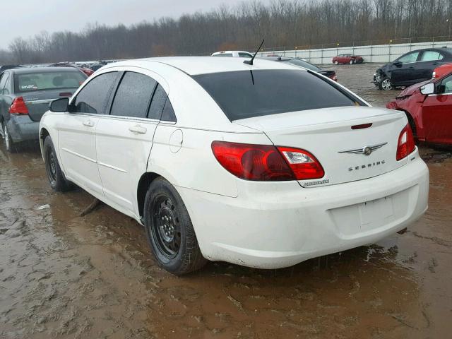 1C3CC4FB8AN221741 - 2010 CHRYSLER SEBRING TO WHITE photo 3