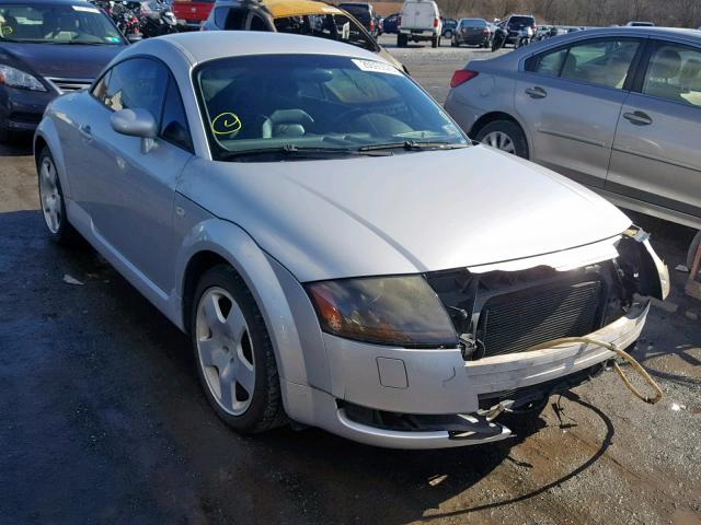 TRUWT28NX41013258 - 2004 AUDI TT QUATTRO SILVER photo 1