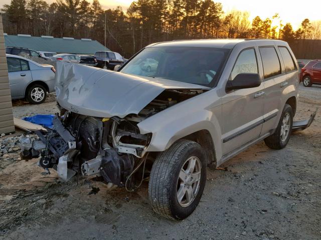 1J8GR48K27C585585 - 2007 JEEP GRAND CHER TAN photo 2