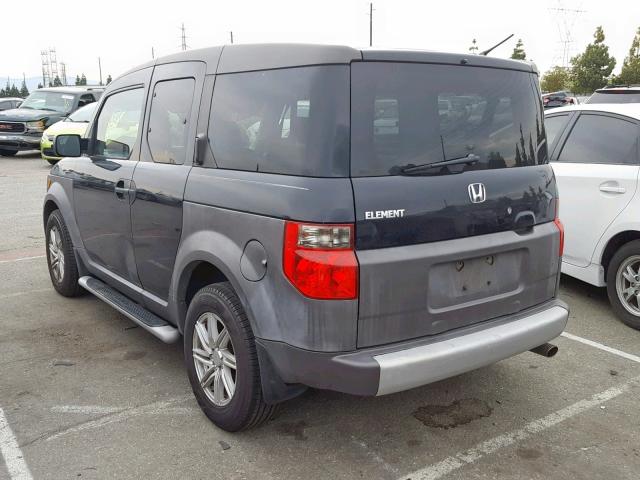 5J6YH28543L032924 - 2003 HONDA ELEMENT EX BLACK photo 3