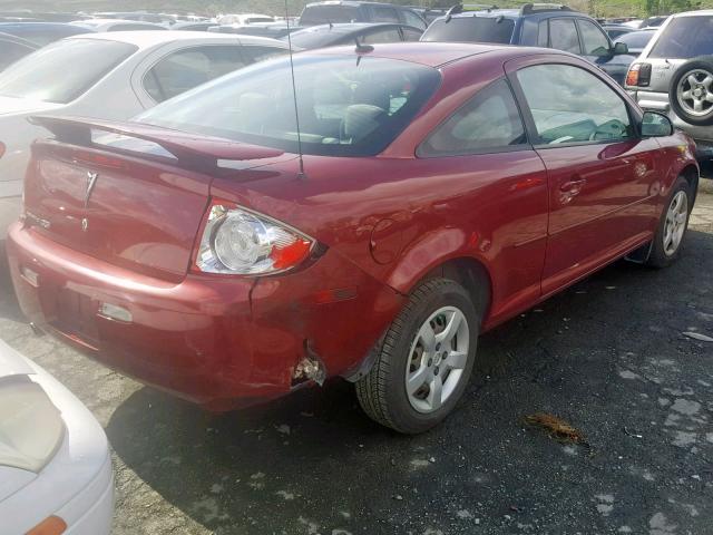 1G2AS18H597203344 - 2009 PONTIAC G5 MAROON photo 4