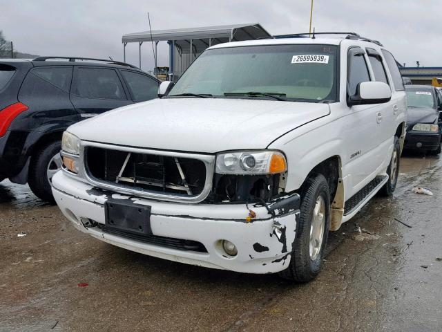 1GKEK63U92J144746 - 2002 GMC DENALI WHITE photo 2