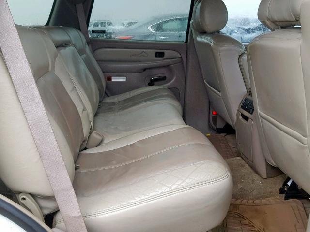 1GKEK63U92J144746 - 2002 GMC DENALI WHITE photo 6