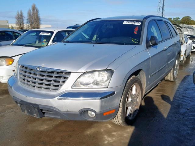 2C4GM68445R665896 - 2005 CHRYSLER PACIFICA T SILVER photo 2