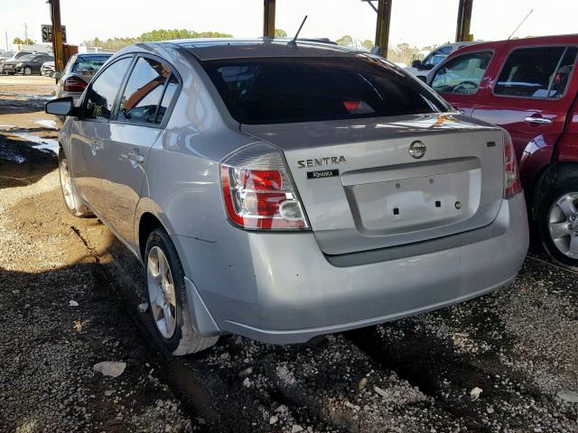 3N1AB61E89L666795 - 2009 NISSAN SENTRA 2.0 SILVER photo 3