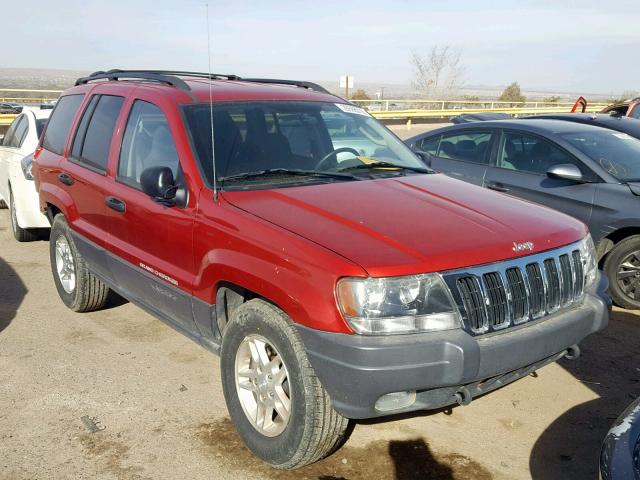 1J4GW48N03C602639 - 2003 JEEP GRAND CHER MAROON photo 1