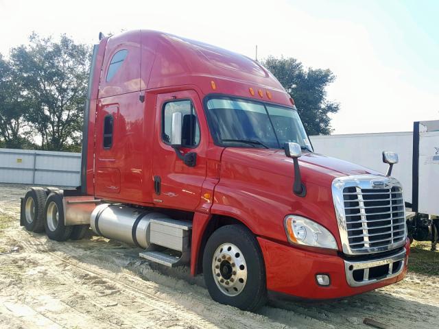 1FUJGLCK28LZ66089 - 2008 FREIGHTLINER CASCADIA 1 RED photo 1