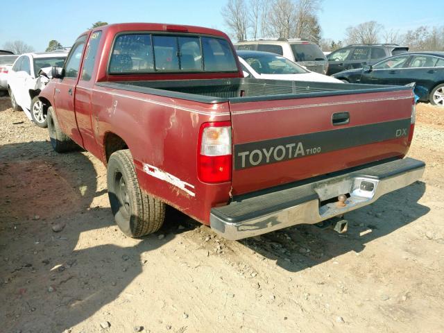 JT4VD12E1S0007079 - 1995 TOYOTA T100 XTRAC RED photo 3