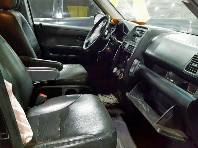 JHLRD78966C052380 - 2006 HONDA CR-V SE BLACK photo 5