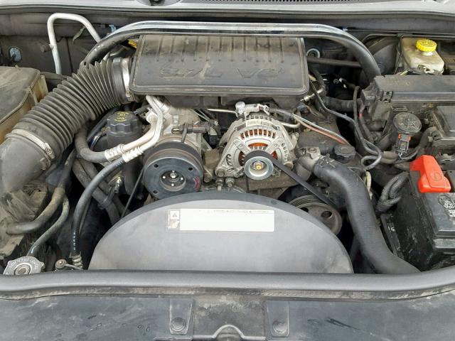 1J8HH48K77C565758 - 2007 JEEP COMMANDER BLUE photo 7