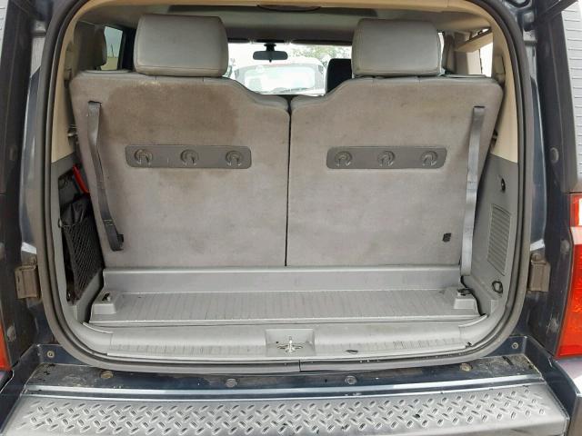 1J8HH48K77C565758 - 2007 JEEP COMMANDER BLUE photo 9