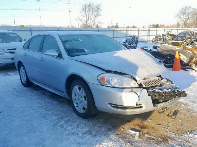 2G1WB5E3XE1171637 - 2014 CHEVROLET IMPALA LIM SILVER photo 1