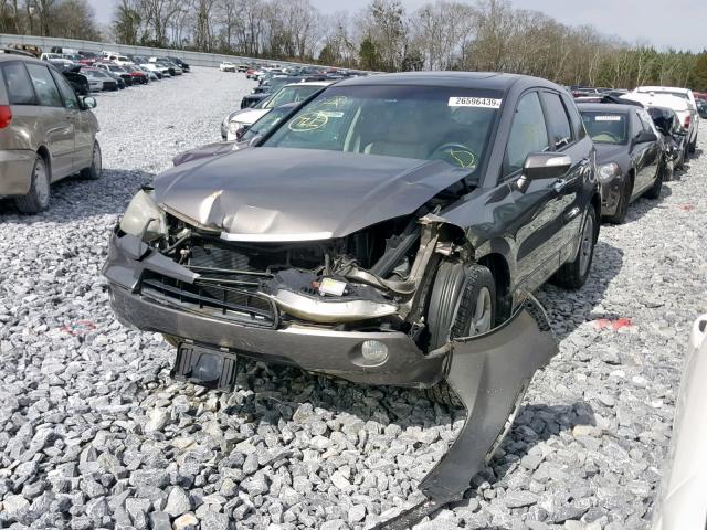 5J8TB18218A008389 - 2008 ACURA RDX GRAY photo 2