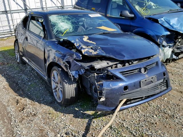 JTKJF5C72D3045625 - 2013 TOYOTA SCION TC ლურჯი ფოტო 1