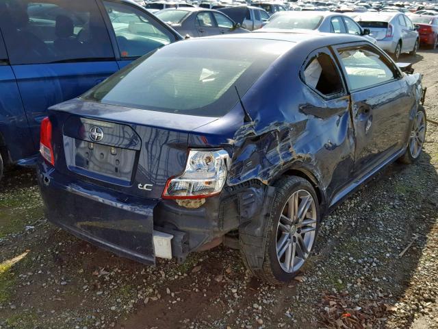 JTKJF5C72D3045625 - 2013 TOYOTA SCION TC ლურჯი ფოტო 4