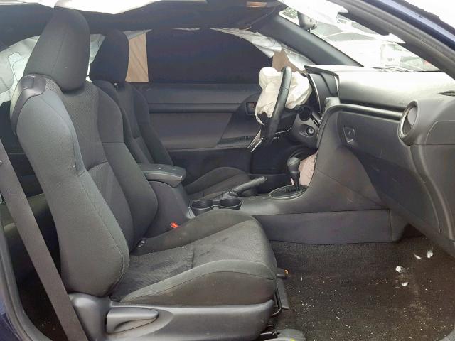JTKJF5C72D3045625 - 2013 TOYOTA SCION TC ლურჯი ფოტო 5