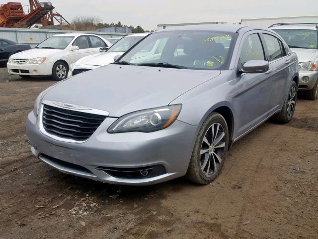 1C3CCBBB6EN186009 - 2014 CHRYSLER 200 TOURIN GRAY photo 2