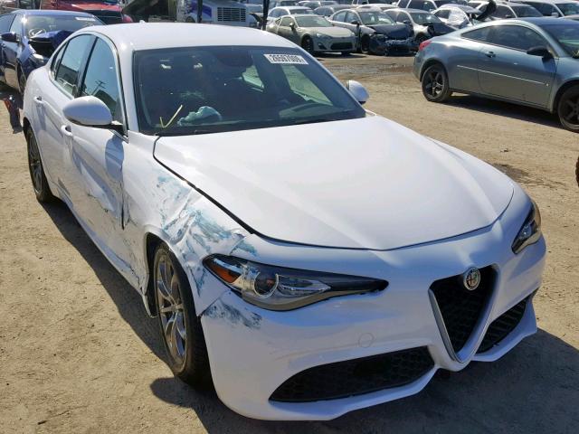 ZARFAEBN2J7591881 - 2018 ALFA ROMEO GIULIA WHITE photo 1